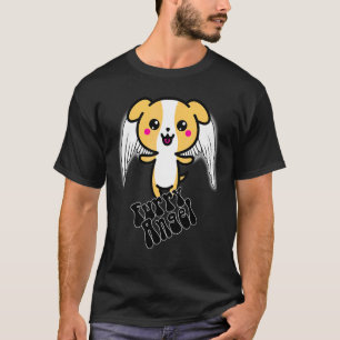 Furry Angel Design For Dog Dog Owners Puppies T-Shirt