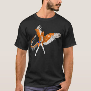 furry angel rabbit dragon bunny Anthro girl alien T-Shirt