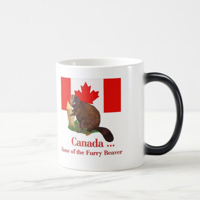 Furry Beaver Color Morph Mug (Right)