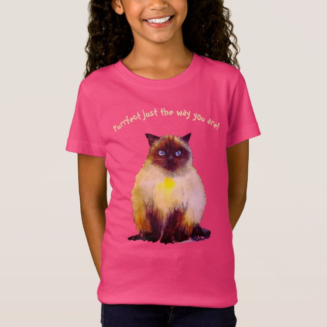 Furry cat T-Shirt (Front)