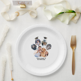 "Furry Champions: Victory at the Finish Line" Paper Plates