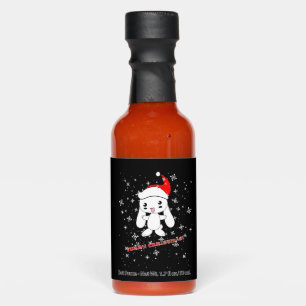 Furry Christmas Rabbit Hot Sauces