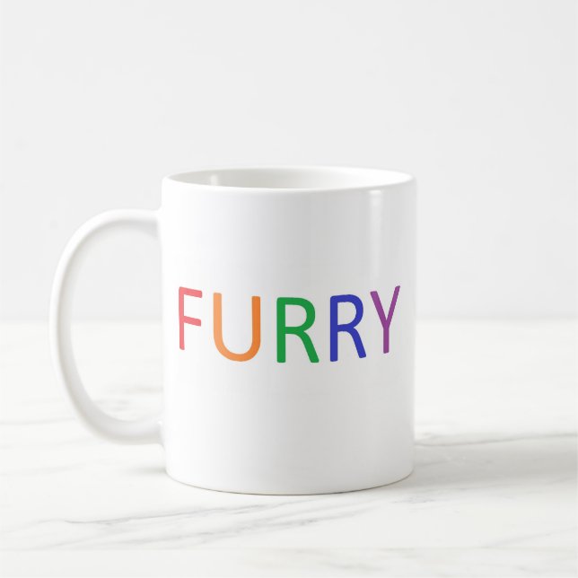 Furry Coffee Mug (Left)