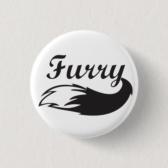 Furry Fandom Button (Front)