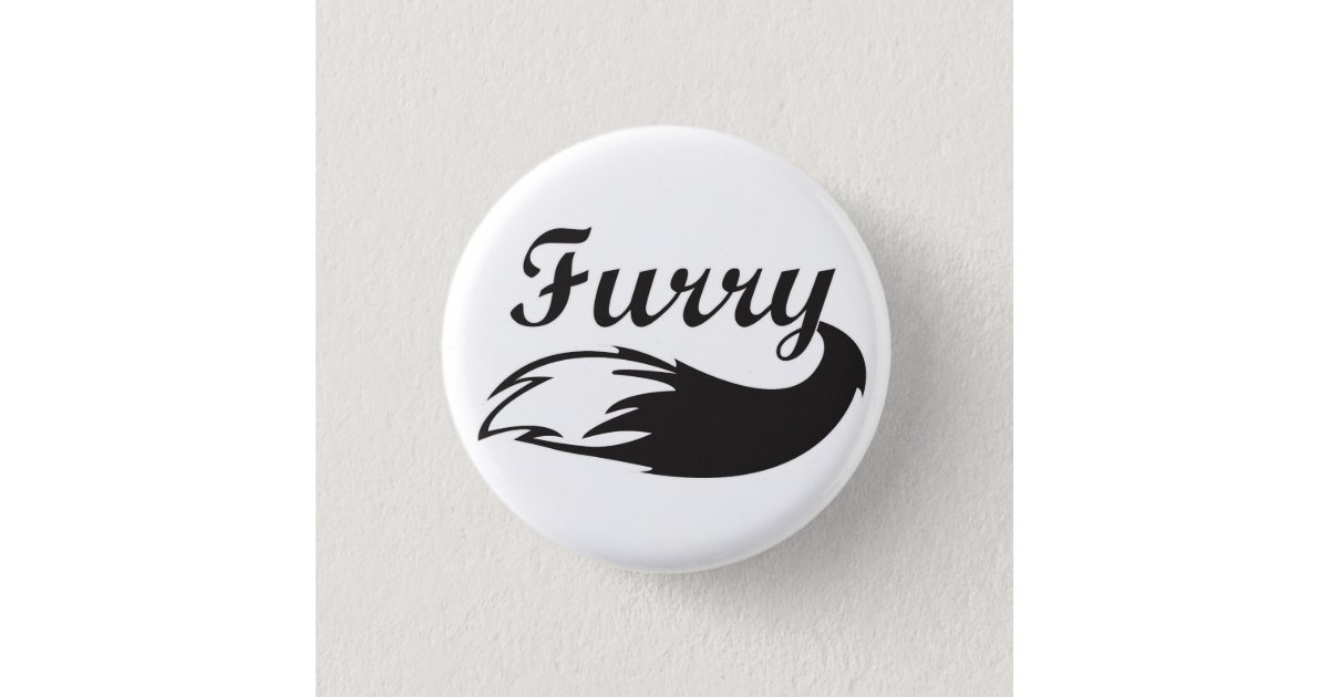 Furry Fandom Button Zazzle 6081