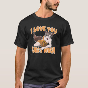 Furry Fandom Fox Cosplay Saying T-Shirt