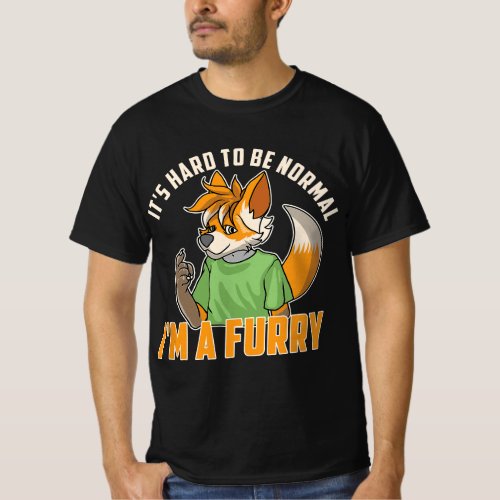 Furry Fandom _ Furries Fursona Fursuit T_Shirt