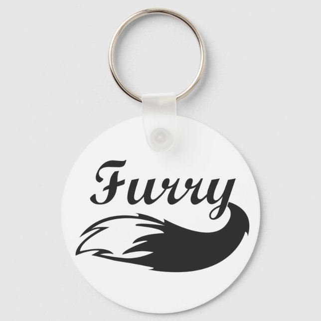 Furry Fandom Keychain (Front)