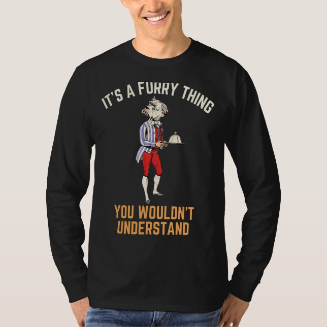 Furry Fandom Pride Animal Furries Cosplay T-Shirt (Front)