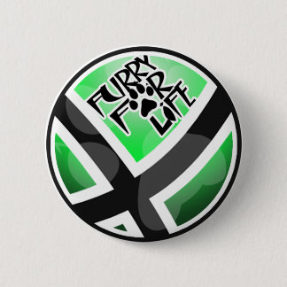 Furry For Life Pinback Button