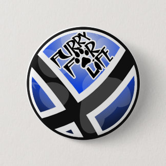 Furry For Life Pinback Button