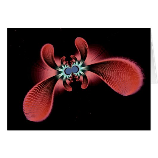 furry fractal space creature cards (Front Horizontal)