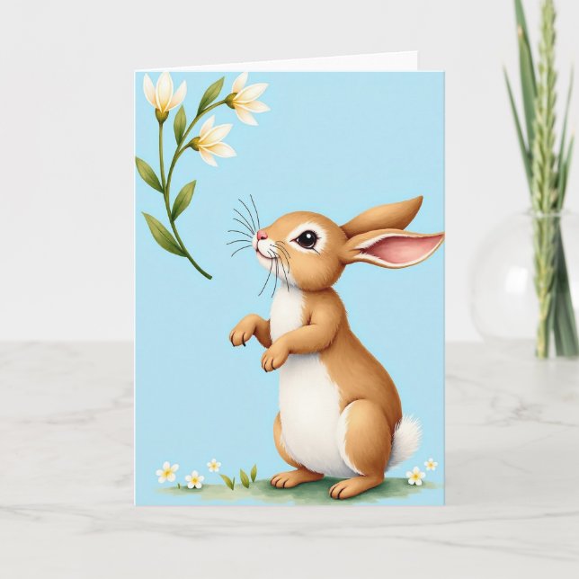 Furry Friend Flower Find Card (Front)