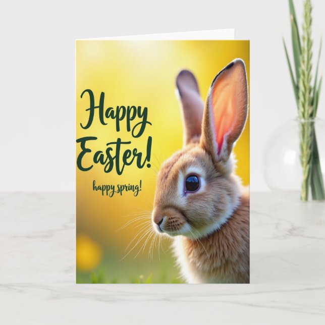 Furry Friend Happy Season Card (Front)