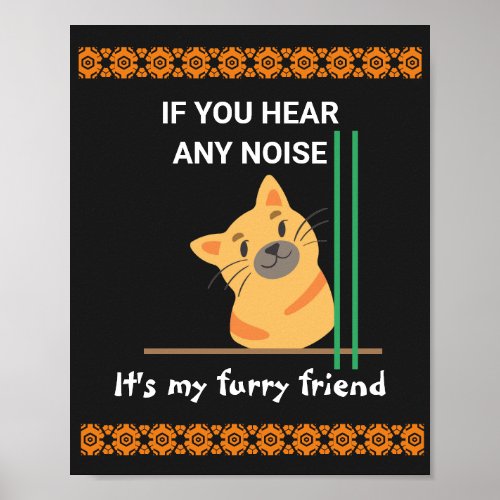 furry friend  poster