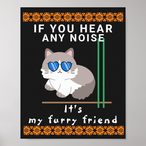 furry friend  poster
