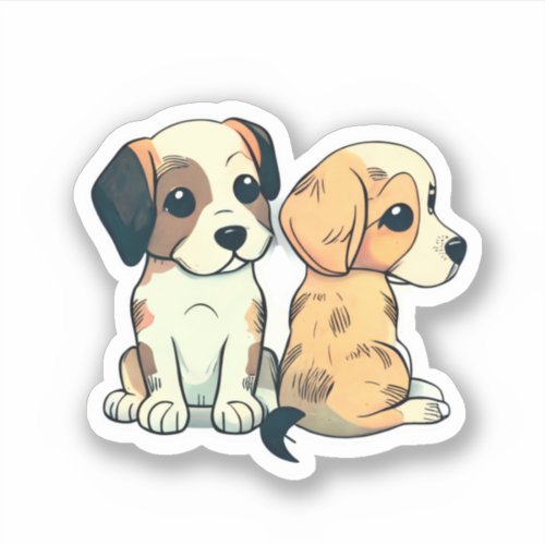 Furry Friends Forever Sticker