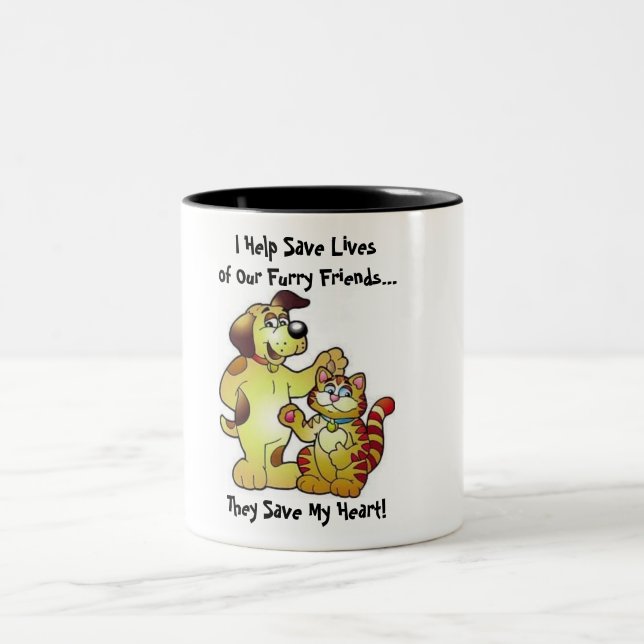 Furry Friends Mug (Center)