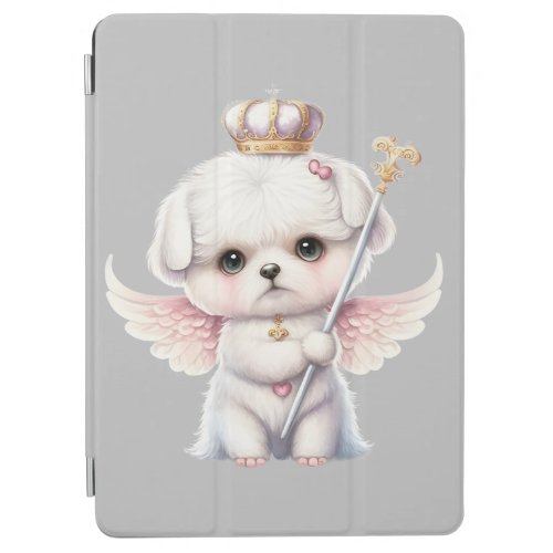 Furry Joy Angel Wing Maltese Dog Puppy Gift iPad Air Cover