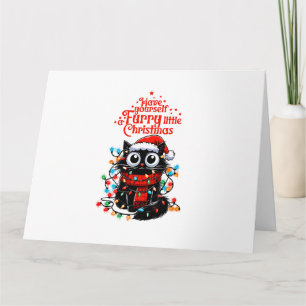 Furry Little Christmas Card