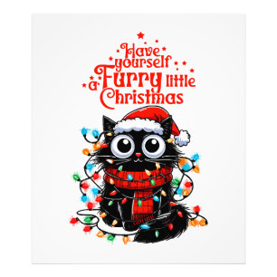Furry Little Christmas Photo Print