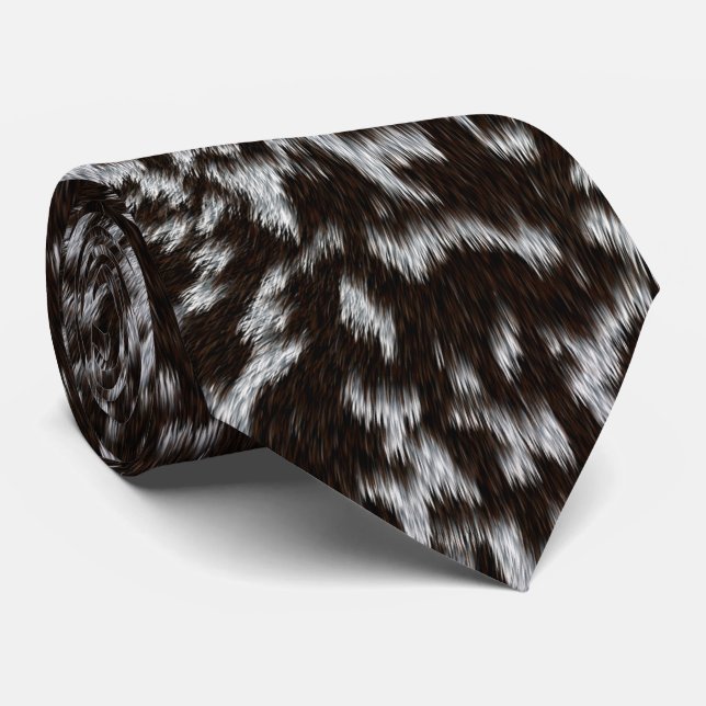 Furry looking tie (Rolled)