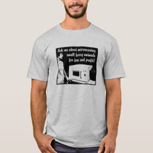 Furry Microwave Funny Shirt Humor