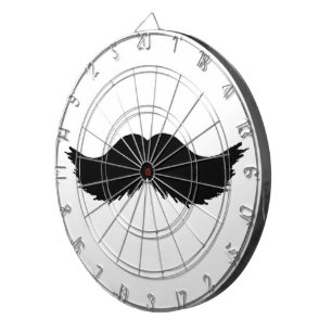 Furry Mustache Dart Board