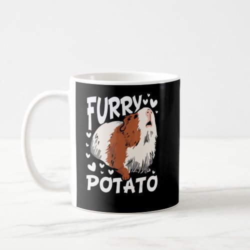 Furry Potato Graphic Guinea Pig Owner Pet Cavy Ani Coffee Mug