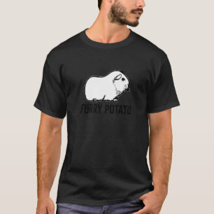 Furry Potato Graphic Guinea Pig Owner Pet Cavy Ani T-Shirt