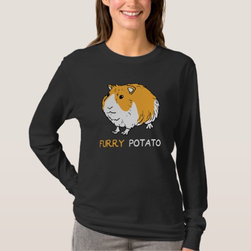 Furry Potato  Guinea Pig Hamster Pet T_Shirt