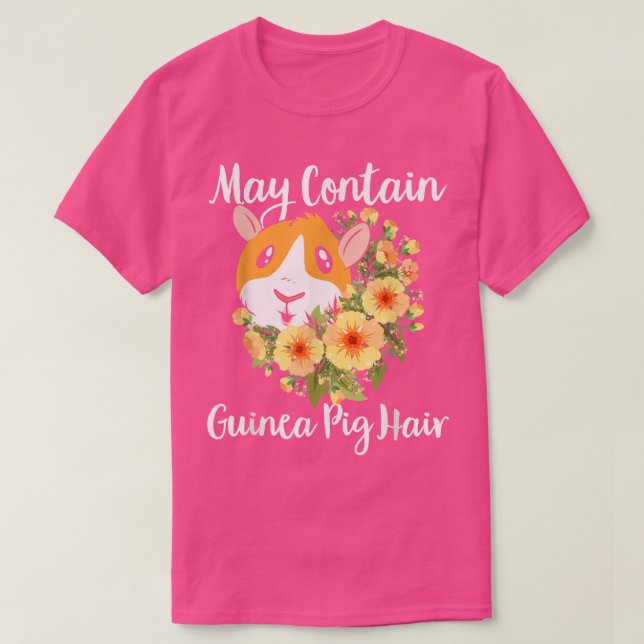 Furry Potato Lover May Contain Guinea Pig Hair  T-Shirt (Design Front)