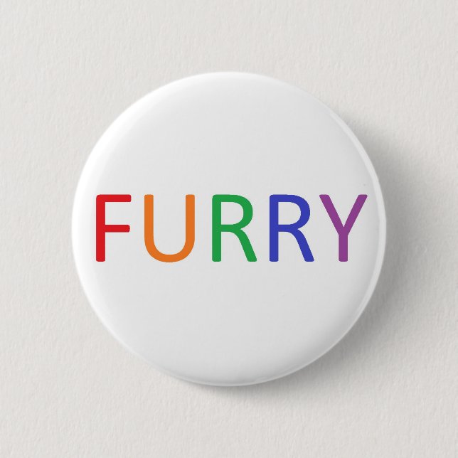 Furry Pride Button (Front)