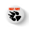 Furry Pride Pawprint Button