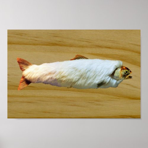Furry Trout Poster