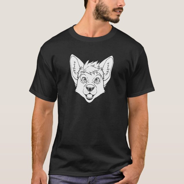 Fursuit Fox Furries Fursona Furry Fandom T-Shirt (Front)