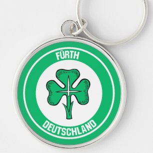 Fürth Round Emblem Keychain