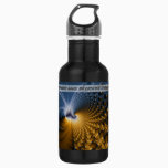 Further - Fractal Art Water Bottle