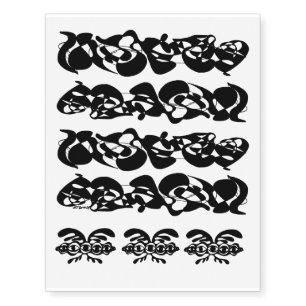 Further Than The Blue Bus` Temporary Tattoos