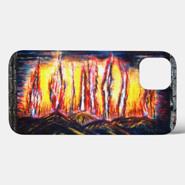 Fury Fires Case-Mate iPhone Case (Back (Horizontal))