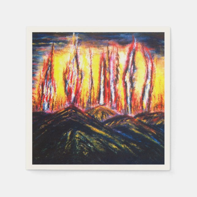 Fury Fires Napkins (Front)