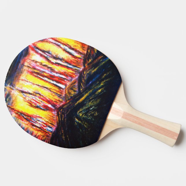 Fury Fires Ping-Pong Paddle (Side)
