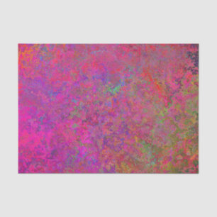 Fuschia and turquoise texture tissue paper