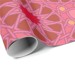 Fuschia Granada Wrapping Paper