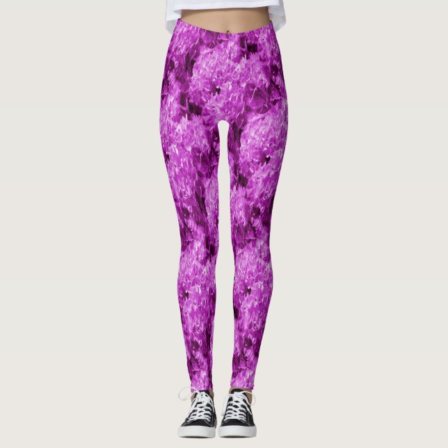 Fuschia Love.... Leggings (Front)