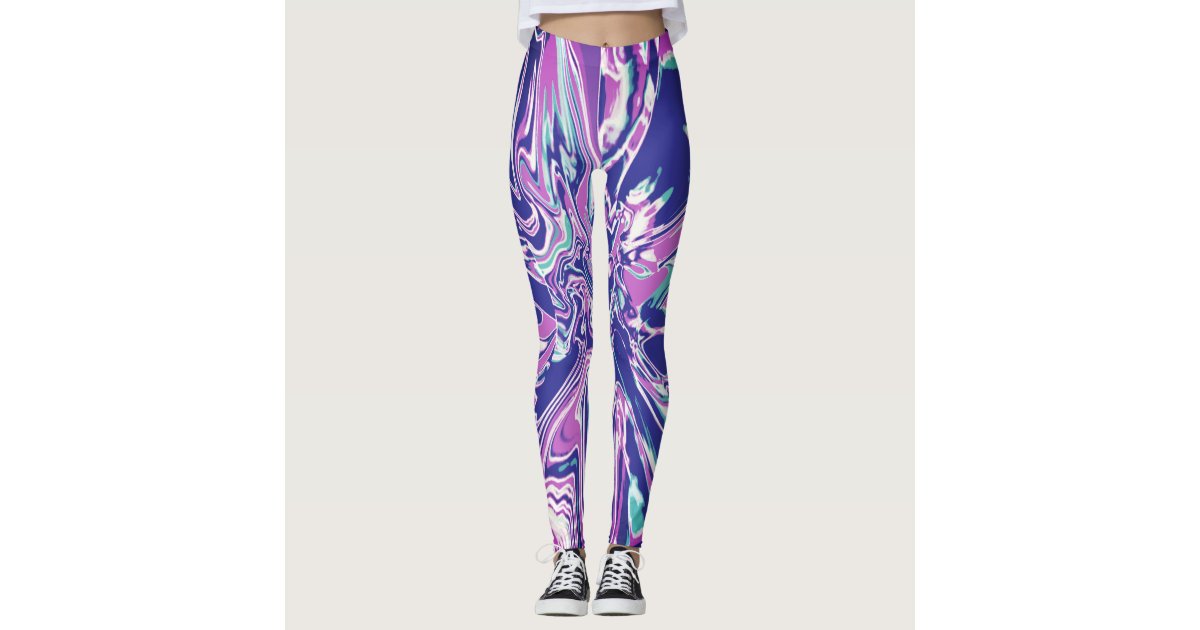 Psychedelic Flower Leggings