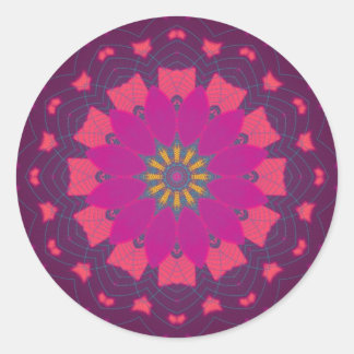 Fuschia Scopia Sticker