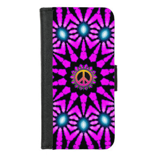 Fuschia Tie-Dye Peace Sign iPhone 5 Case
