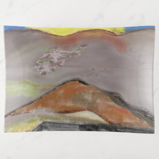 Fused Glass Trinket Tray-Abstract Design Tray