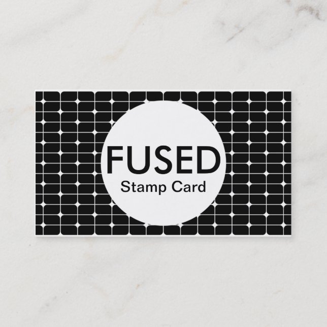fused stamp card (color customizable) (Back)